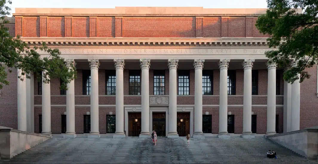 Widener Library Harvard University